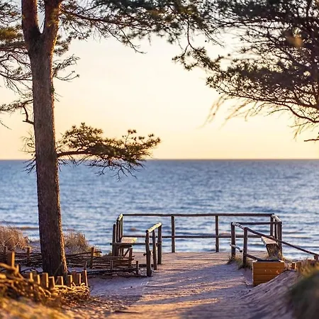 Zalia Kopa 300 M Iki Juros, Kunigiskes Holiday home Palanga